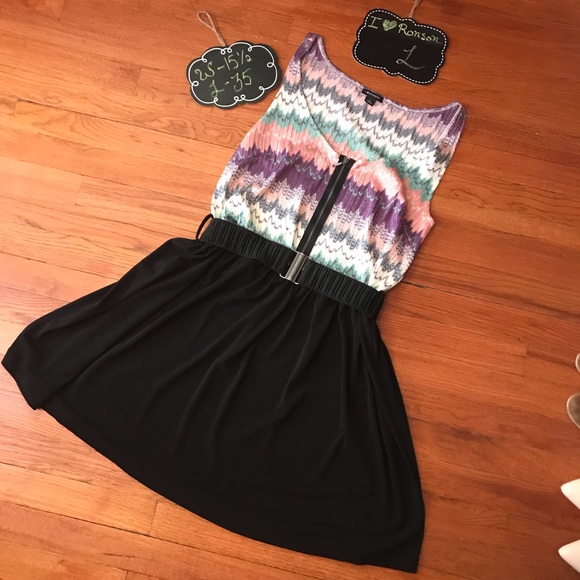 Belted I 🖤 Ronson Sleeveless Dress - Picture 2 of 8